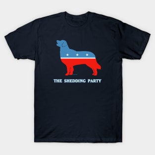 The Shedding Party aka the Golden Retriever Party T-Shirt